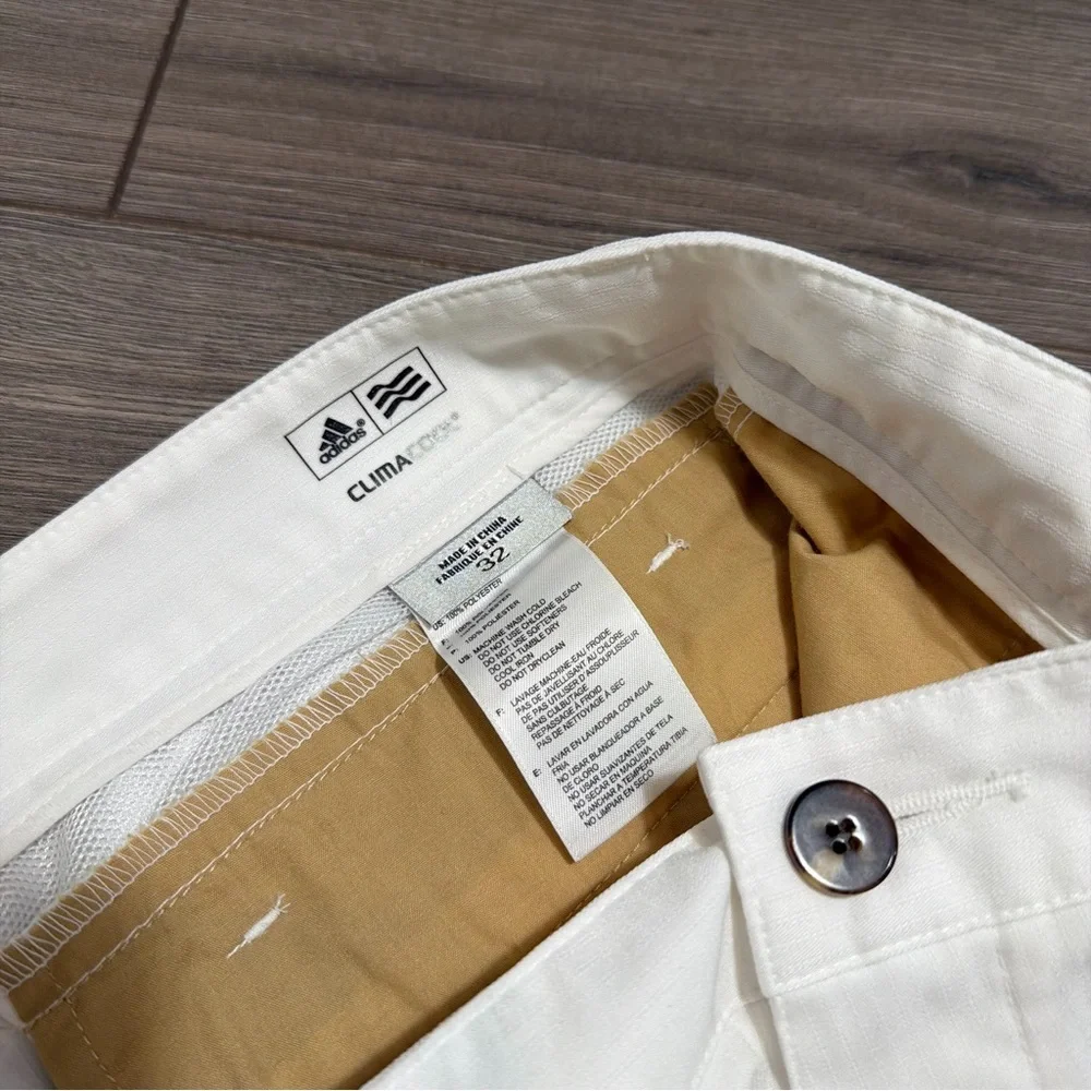 ADIDAS Men's White Classic Golf Shorts-BRAND NEW - Picture 5 of 6